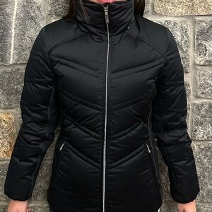 Killy women’s black ski jacket size US 6 (fits best for XS/S)